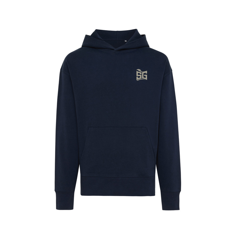 IQONIQ Yoho gerecycled katoen relaxed hoodie