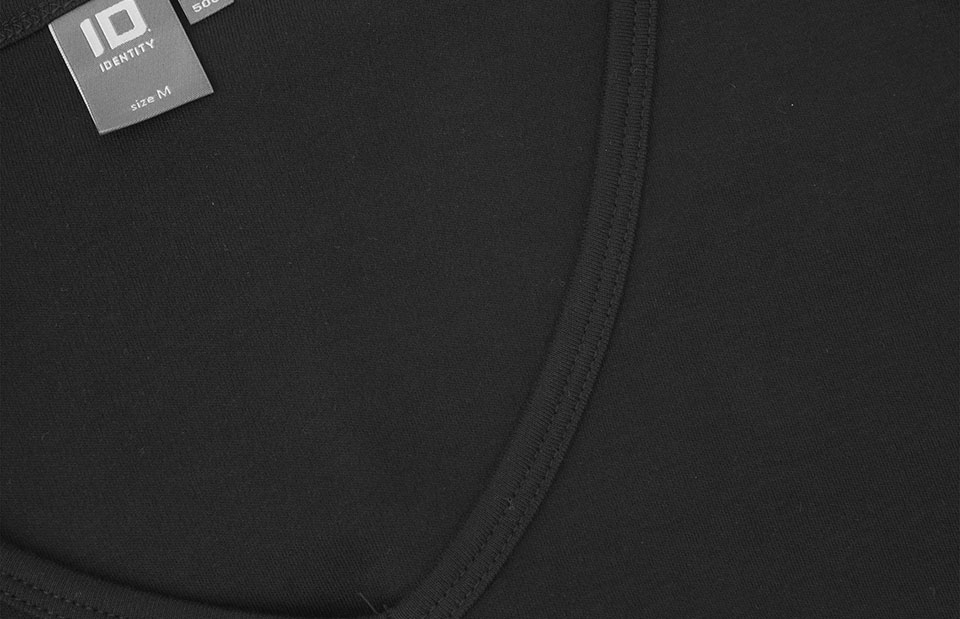 Interlock T-shirt | v-hals | dames