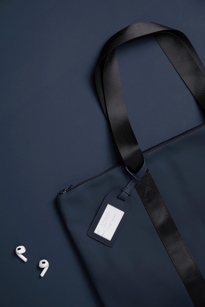 VINGA Baltimore RCS recycled polyester bagagelabel