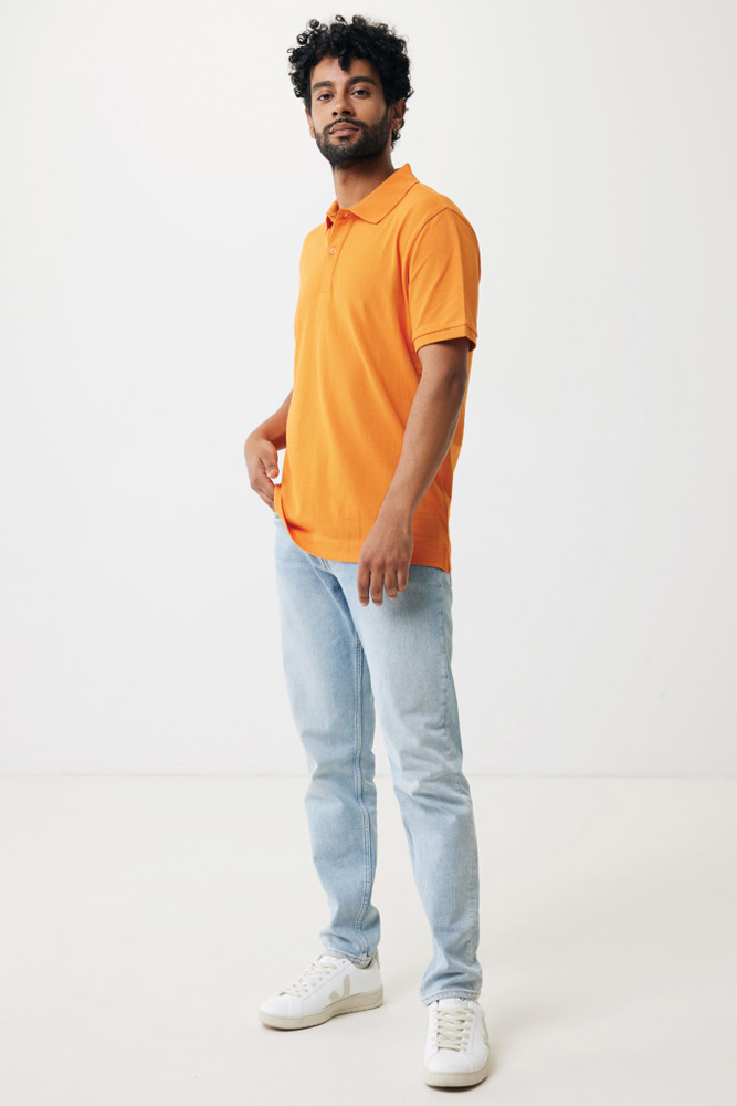 IQONIQ Yosemite gerecycled katoen pique polo