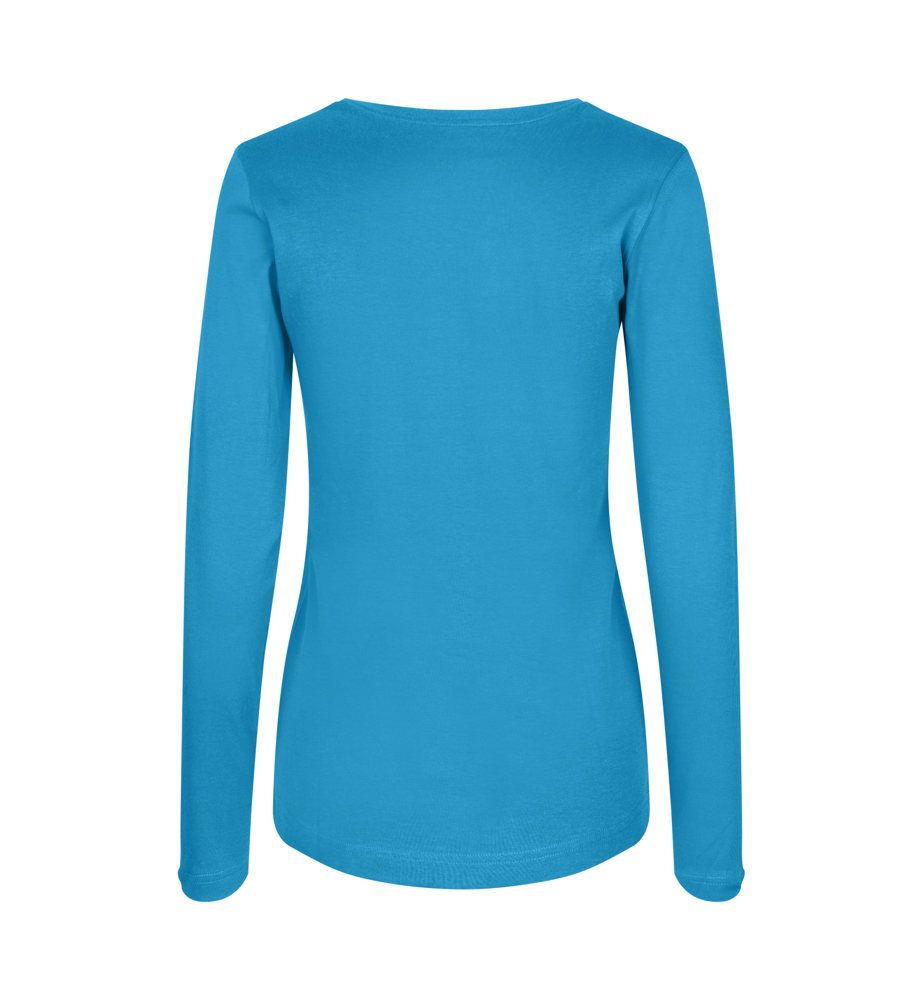 Interlock T-shirt | lange mouw | dames