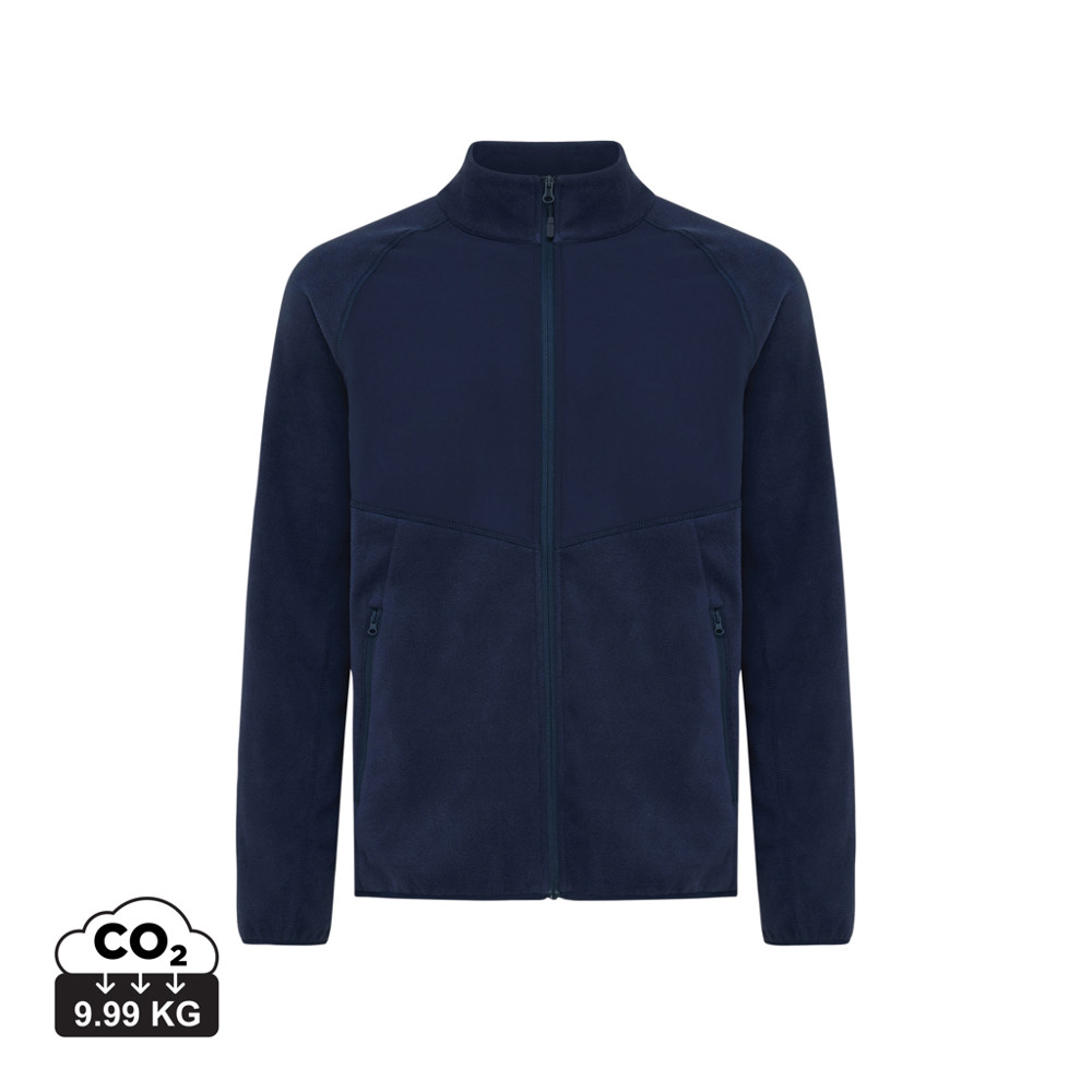IQONIQ Talung gerecycled polyester fleece jas met rits