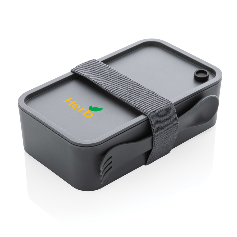 PP lunchbox met spork