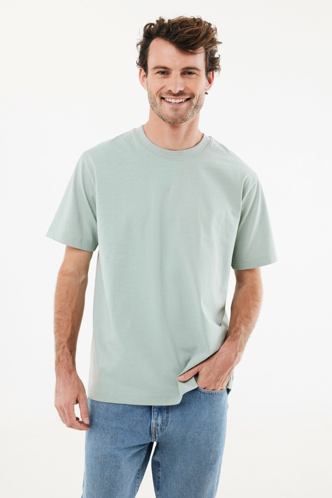 IQONIQ Nikko heavyweight gerecycled katoen t-shirt