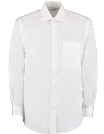 Kustom Kit - Men´s Classic Fit Business Shirt Long Sleeve - White
