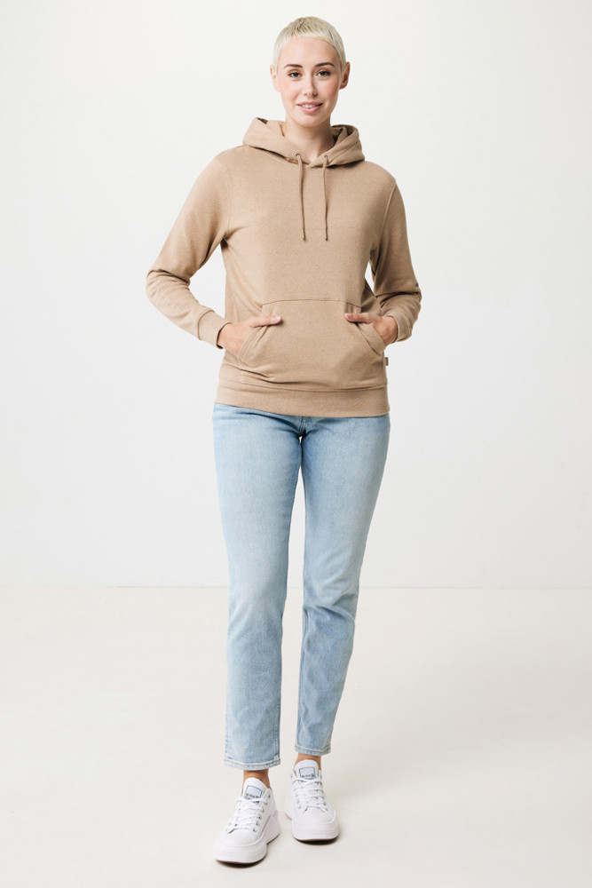 IQONIQ Torres gerecycled katoen hoodie ongeverfd