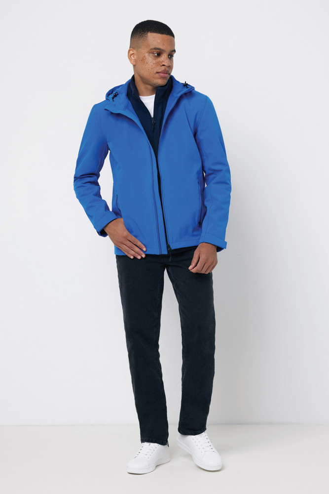 IQONIQ Makalu gerecycled polyester softshell jas