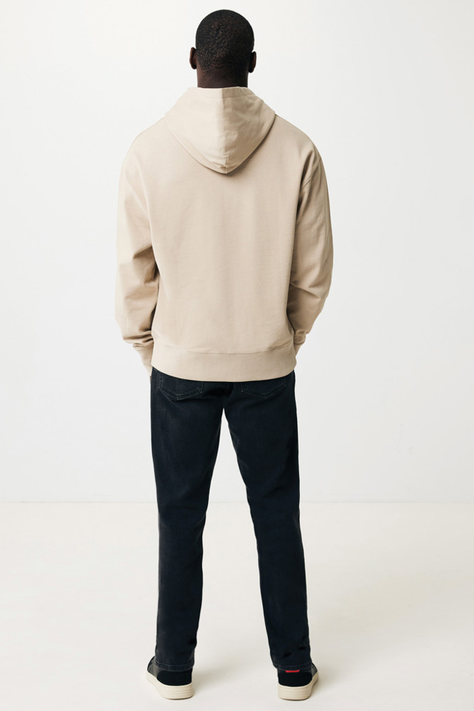 IQONIQ Yoho gerecycled katoen relaxed hoodie