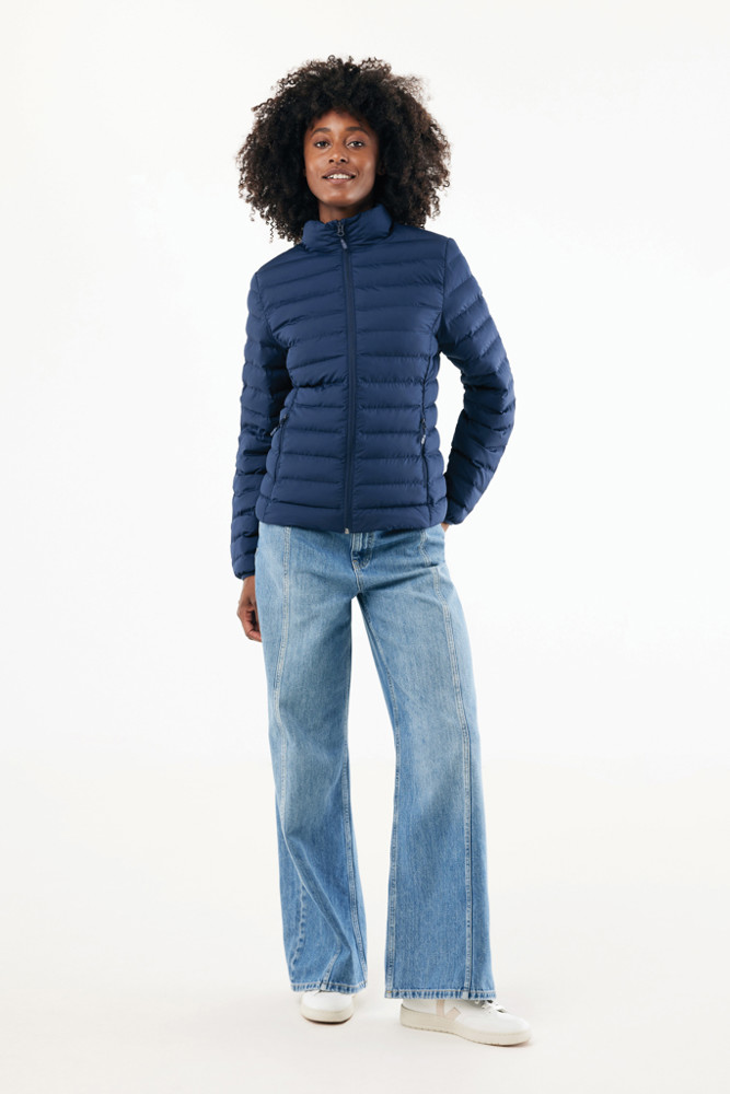 IQONIQ Maiko dames gerecycled polyester jas met voering