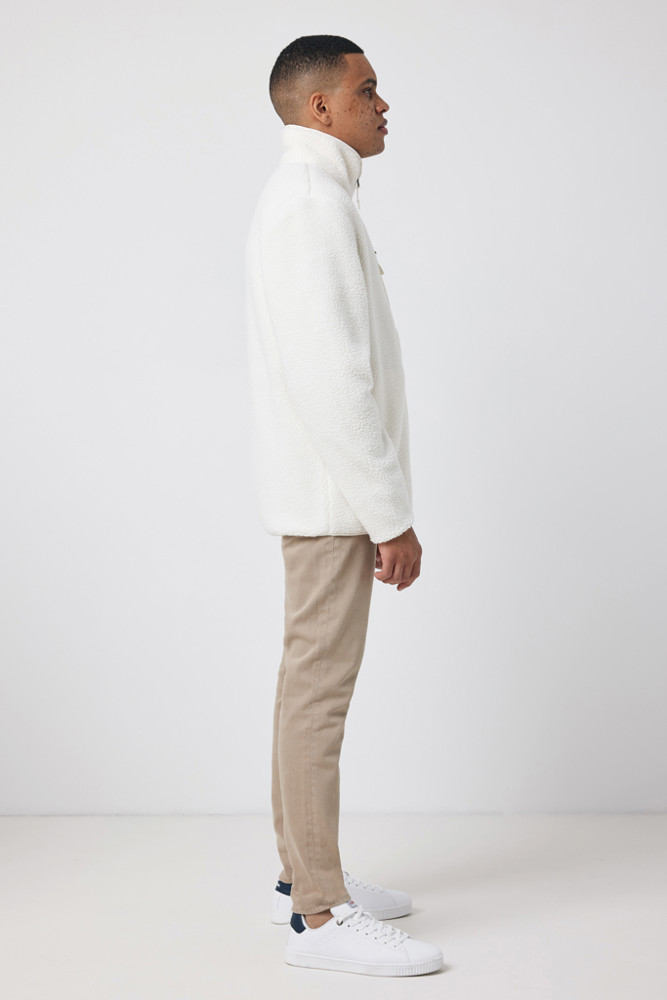 IQONIQ Diran gerecycled polyester pile-fleece jas