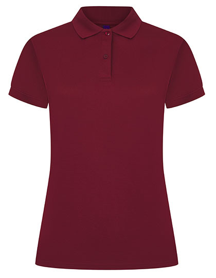 Henbury - Ladies´ Coolplus® Wicking Polo Shirt - Burgundy