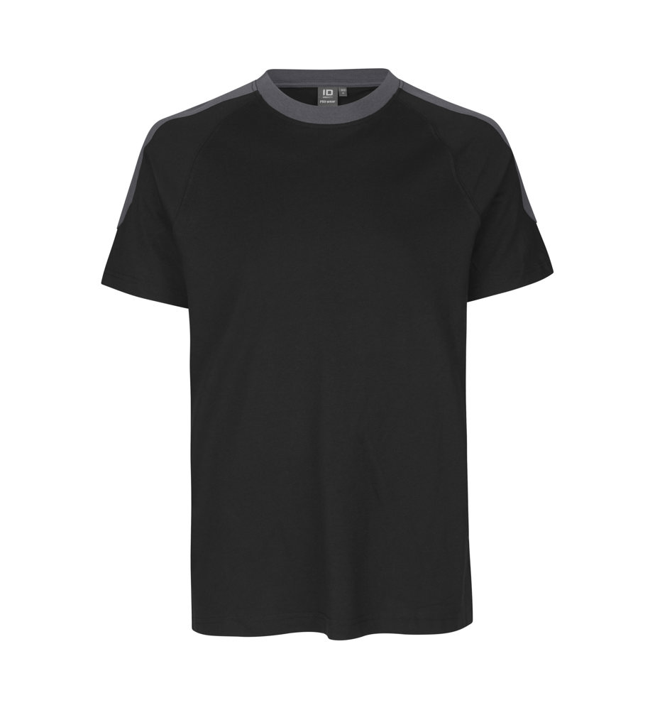 PRO Wear T-shirt | contrast - Zwart (C-900)