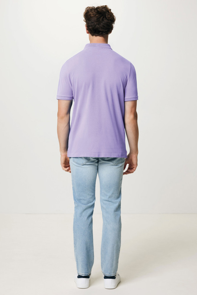 IQONIQ Yosemite gerecycled katoen pique polo