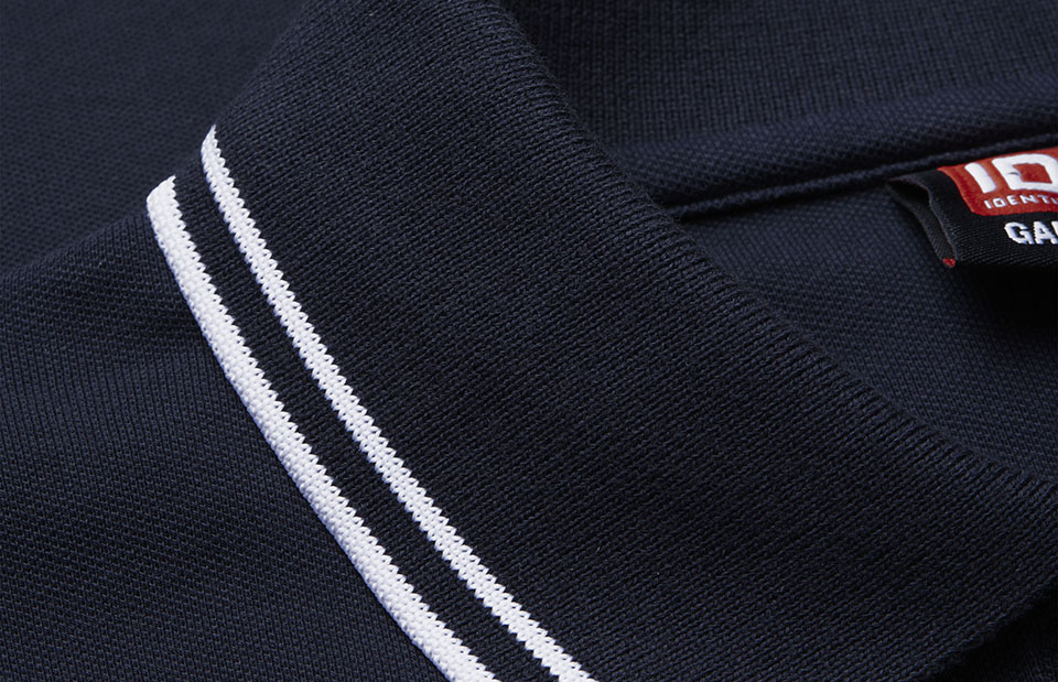 Contrast poloshirt | stretch | dames