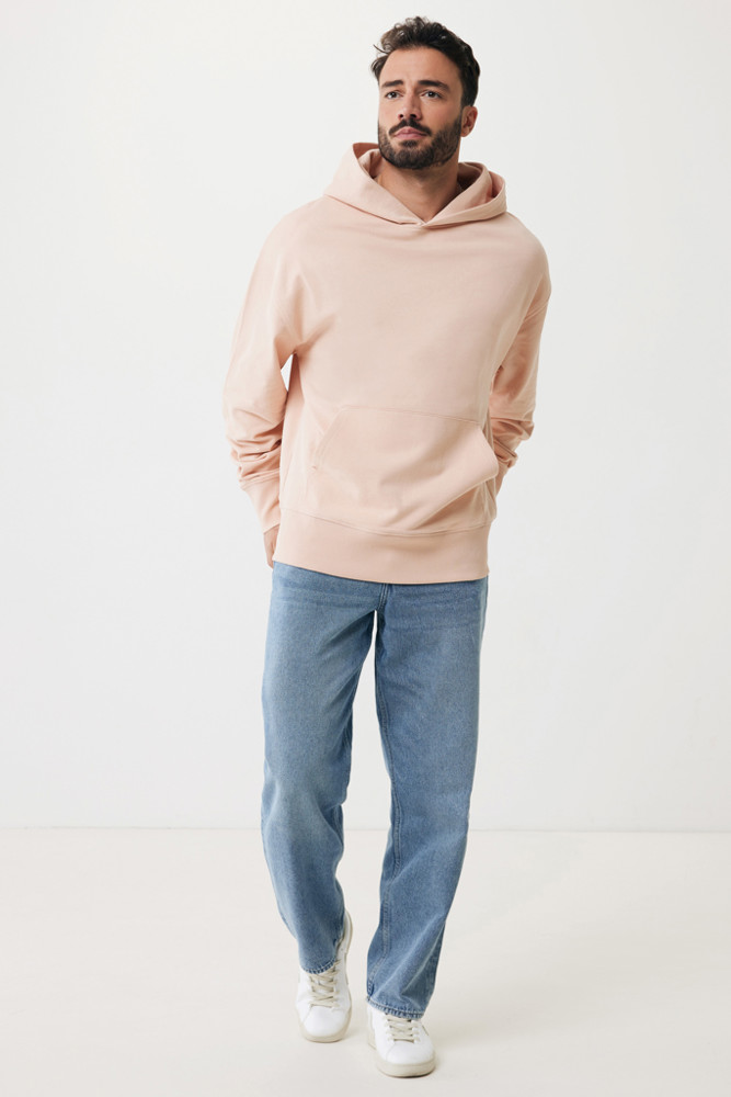 IQONIQ Yoho gerecycled katoen relaxed hoodie