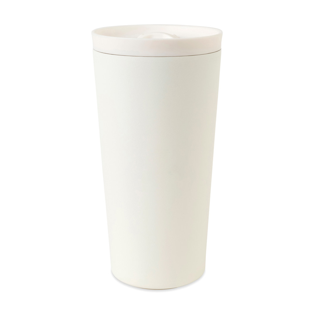 Aviana™ Rowan RCS Recycled drinkbeker 500 ML - wit (± PMS White)