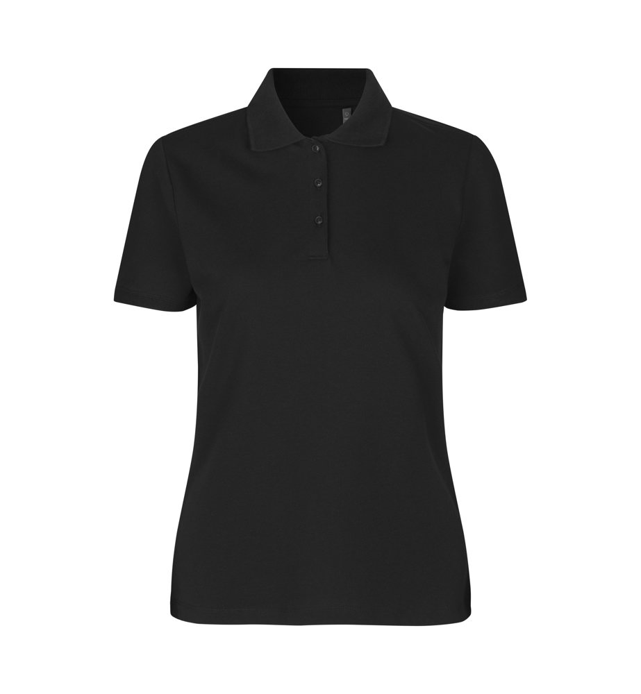 Poloshirt | biologisch kantoen| dames - Zwart (C-900)