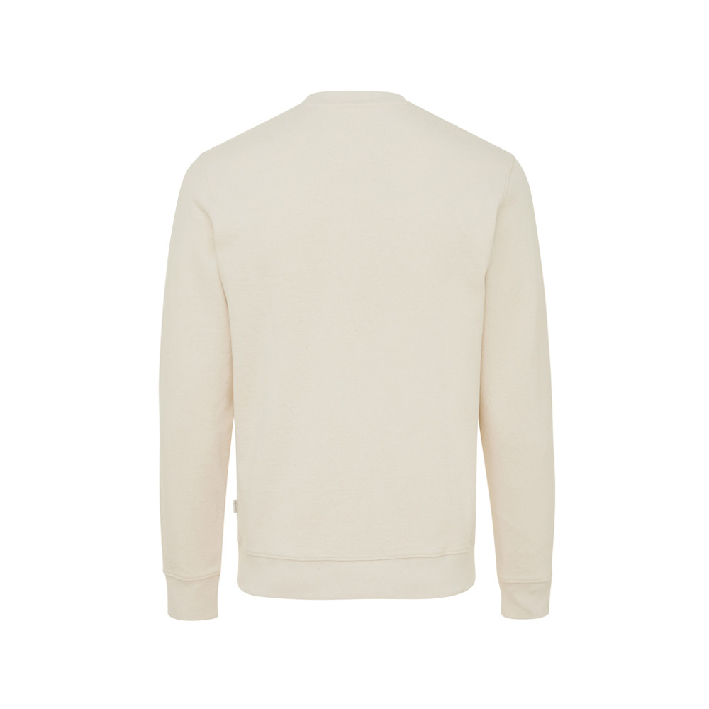 IQONIQ Denali gerecycled katoen sweater ongeverfd