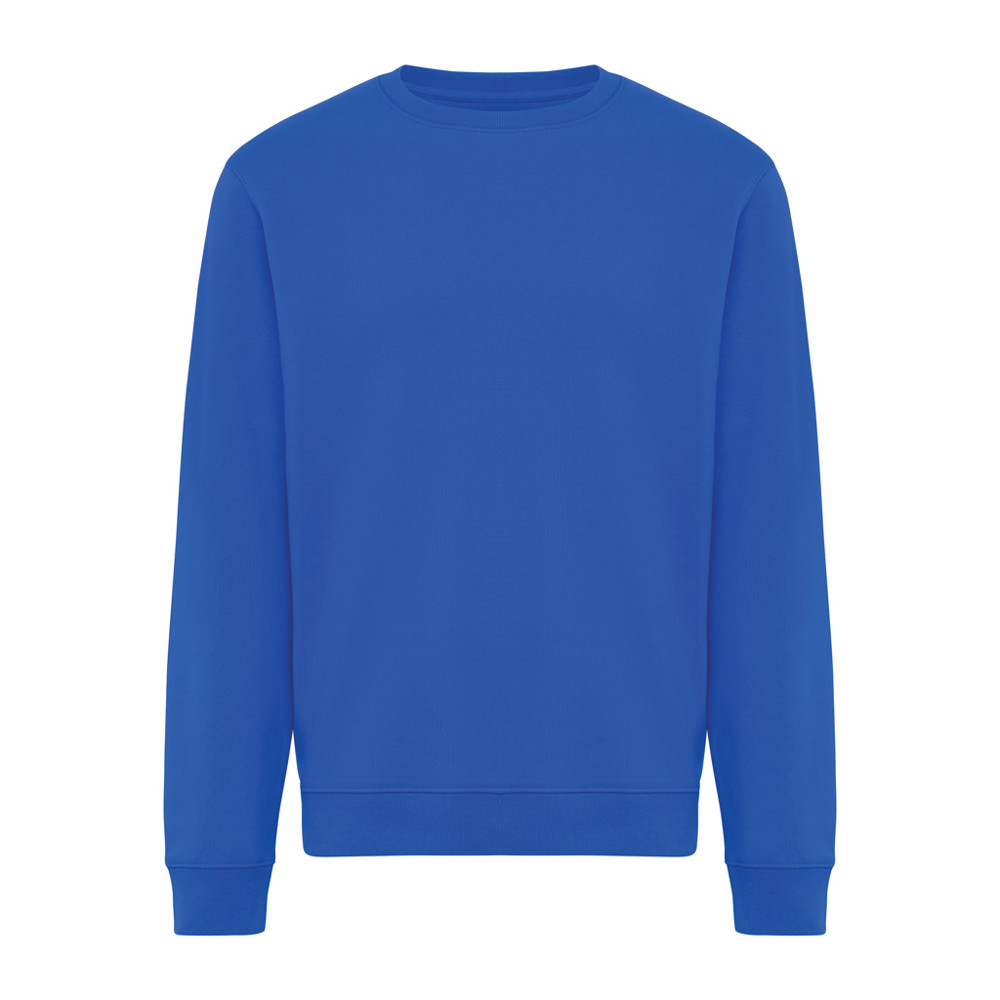 IQONIQ Torla crew neck van gerecycled katoen - royal blue (± PMS 19-4050 TCX)
