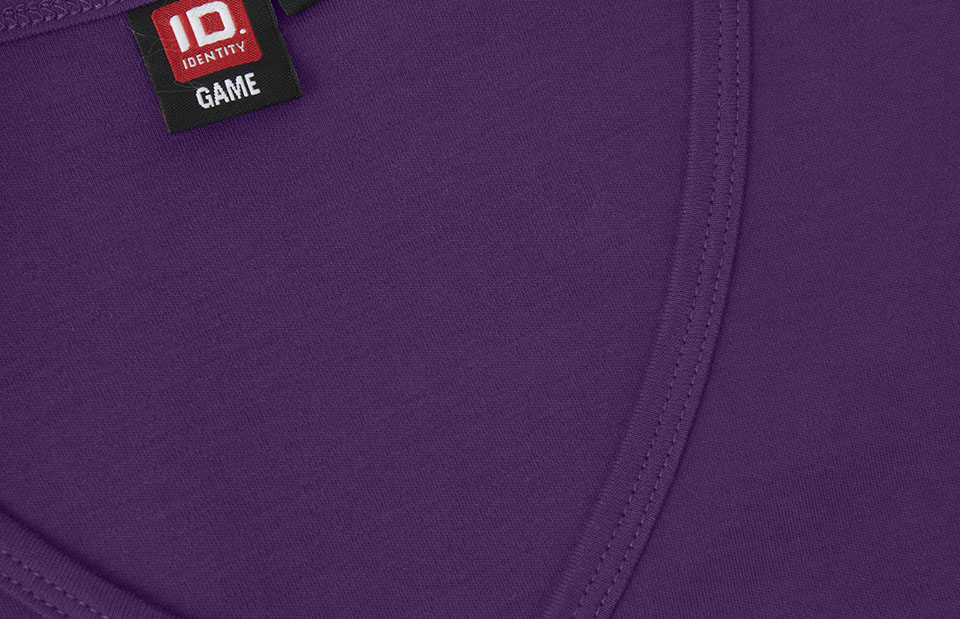 Interlock T-shirt | v-hals | dames