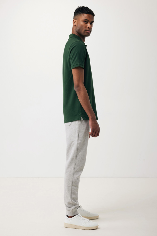 IQONIQ Yosemite gerecycled katoen pique polo