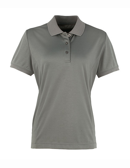 Premier Workwear - Women´s Coolchecker® Piqué Polo - Dark Grey (ca. Pantone 431C)