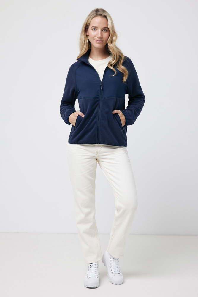 IQONIQ Talung gerecycled polyester fleece jas met rits
