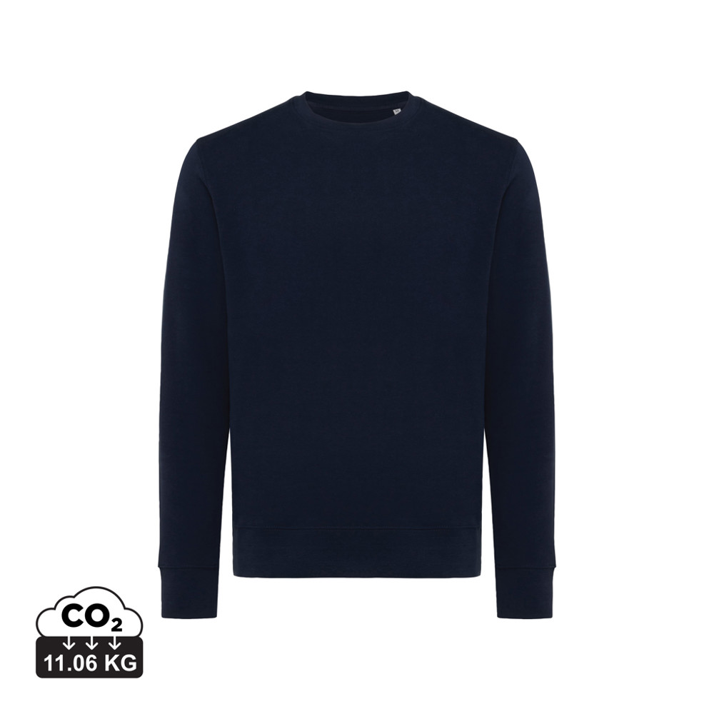 IQONIQ Etosha lichtgewicht gerecycled katoen sweater