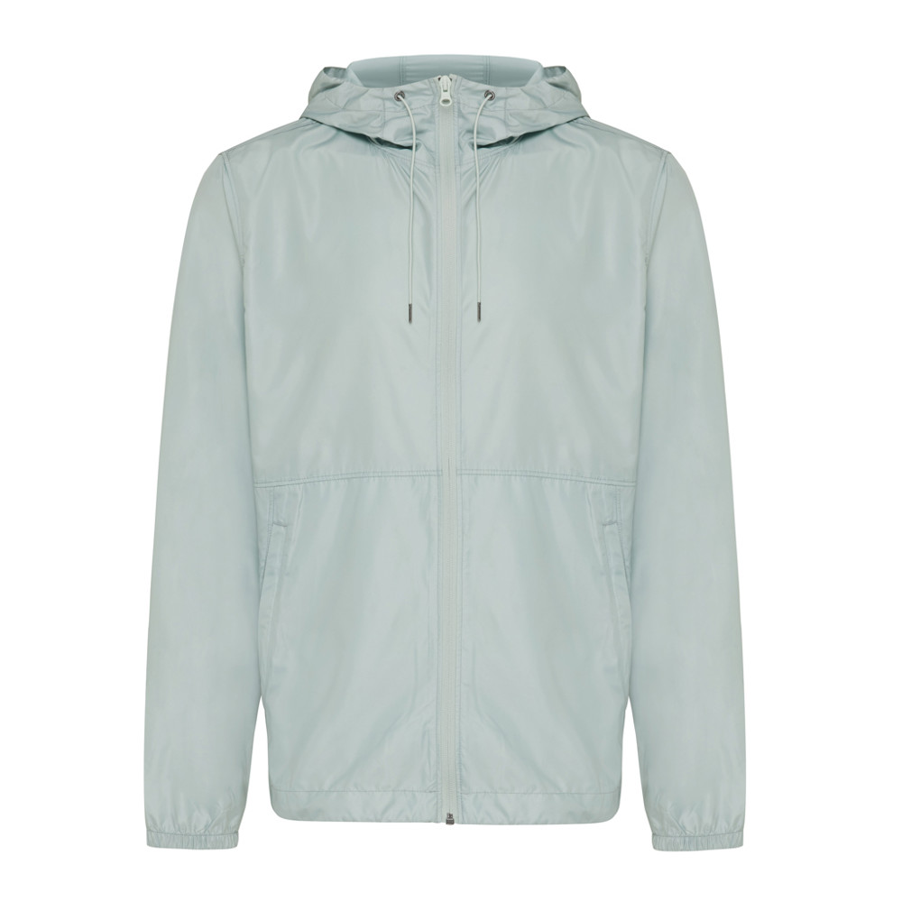 IQONIQ Logan gerecycled polyester lichtgewicht jas - iceberg green (± PMS 15-5205 TCX)
