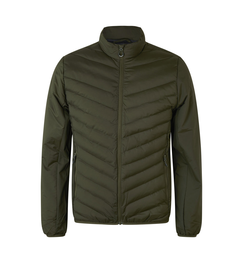 Gewatteerde jas | stretch - Olijf (C-570)