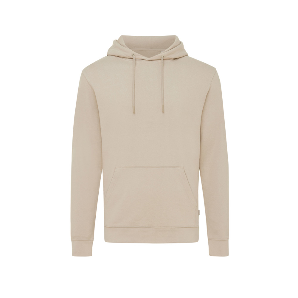 IQONIQ Jasper gerecycled katoen hoodie - desert (± PMS 14-0708 TCX)