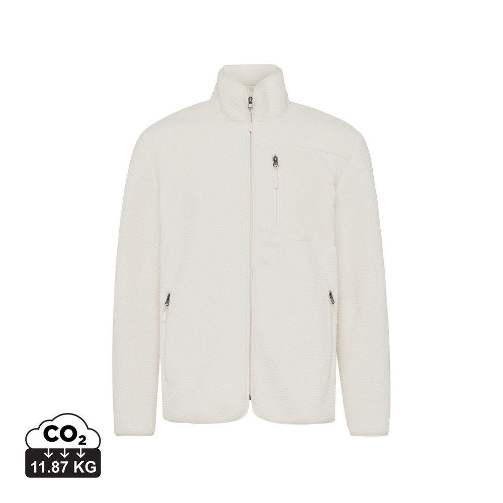 IQONIQ Diran gerecycled polyester pile-fleece jas