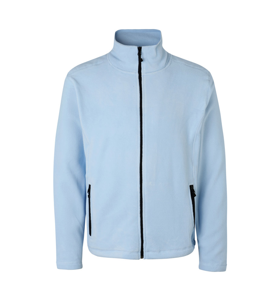 Cardigan | microfleece - Lichtblauw (C-700)