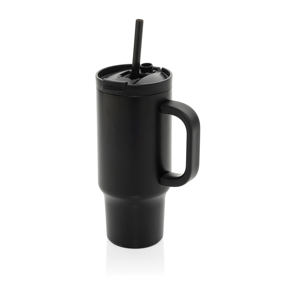 Cruiser RCS recycled lekvrije compacte beker 480ML - zwart (± PMS Black)