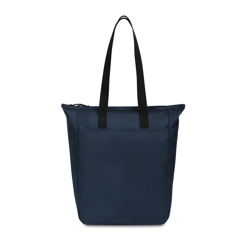 Renew AWARE™ rPET draagtas met rits - donkerblauw (± PMS navy)