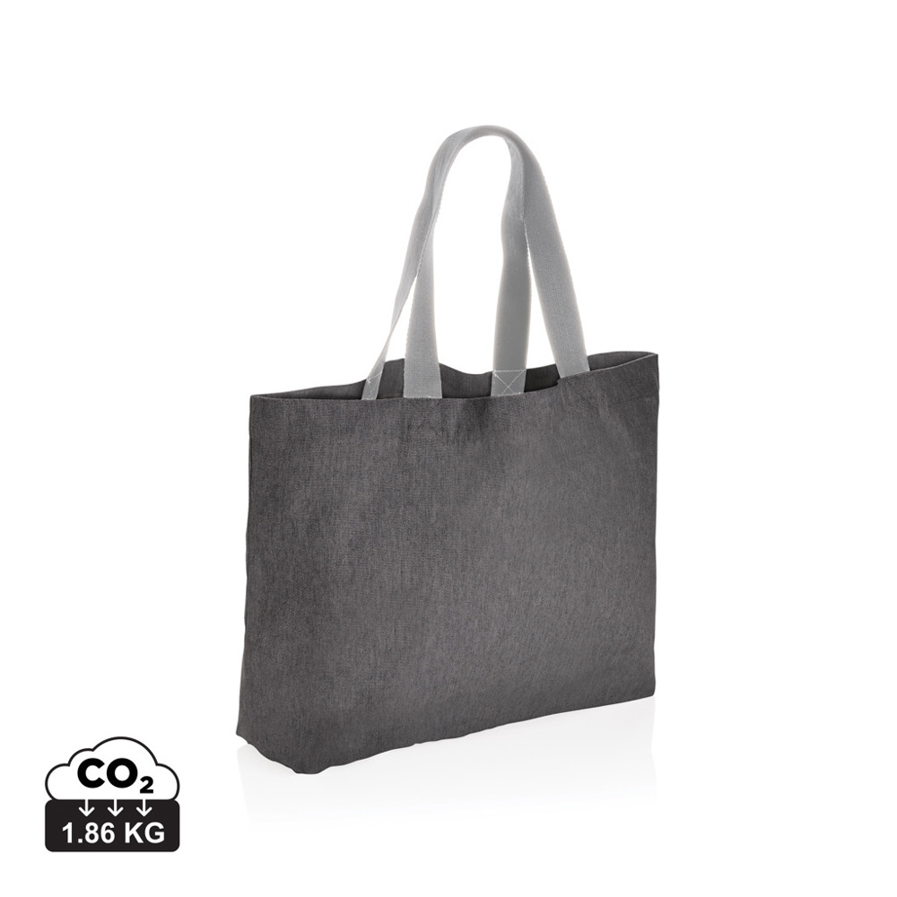 Impact Aware™ recycled canvas XL draagtas 240gsm ongeverfd