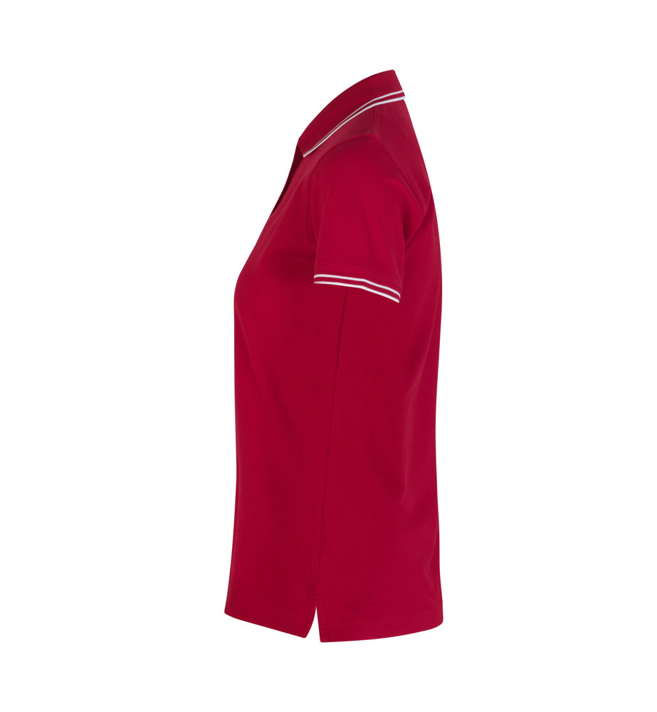 Contrast poloshirt | stretch | dames