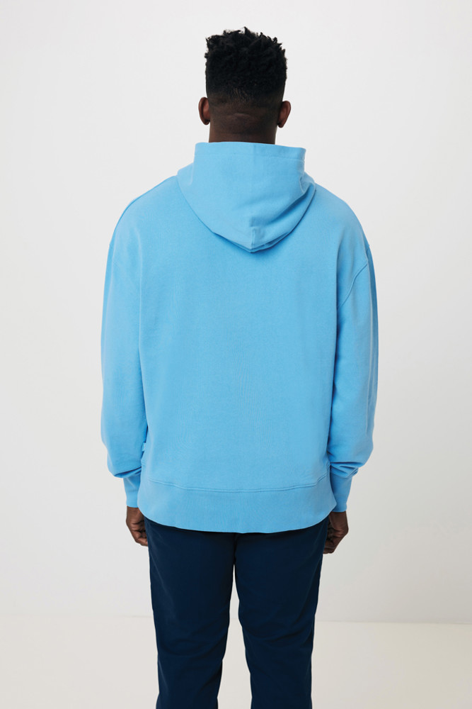 IQONIQ Yoho gerecycled katoen relaxed hoodie