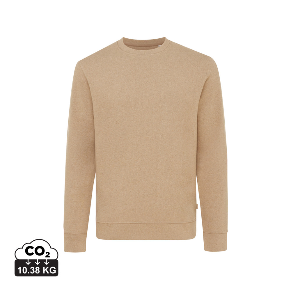 IQONIQ Denali gerecycled katoen sweater ongeverfd