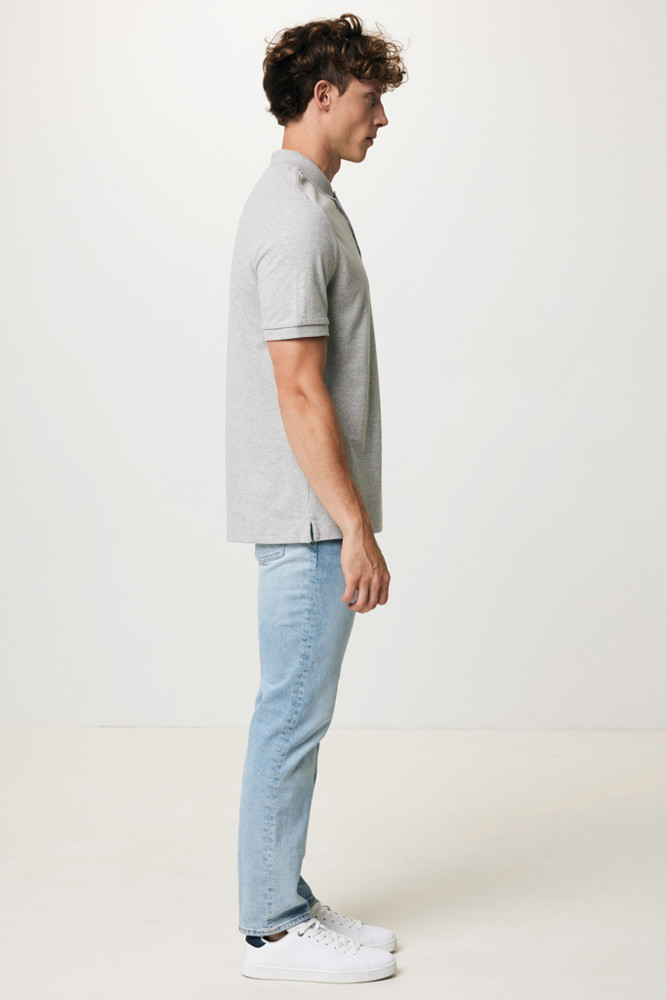IQONIQ Yosemite gerecycled katoen pique polo