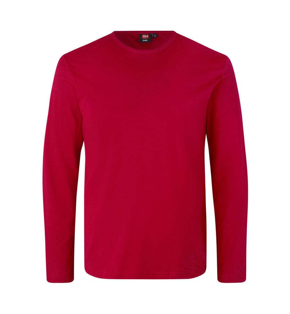 Interlock T-shirt | lange mouw - Rood (C-330)