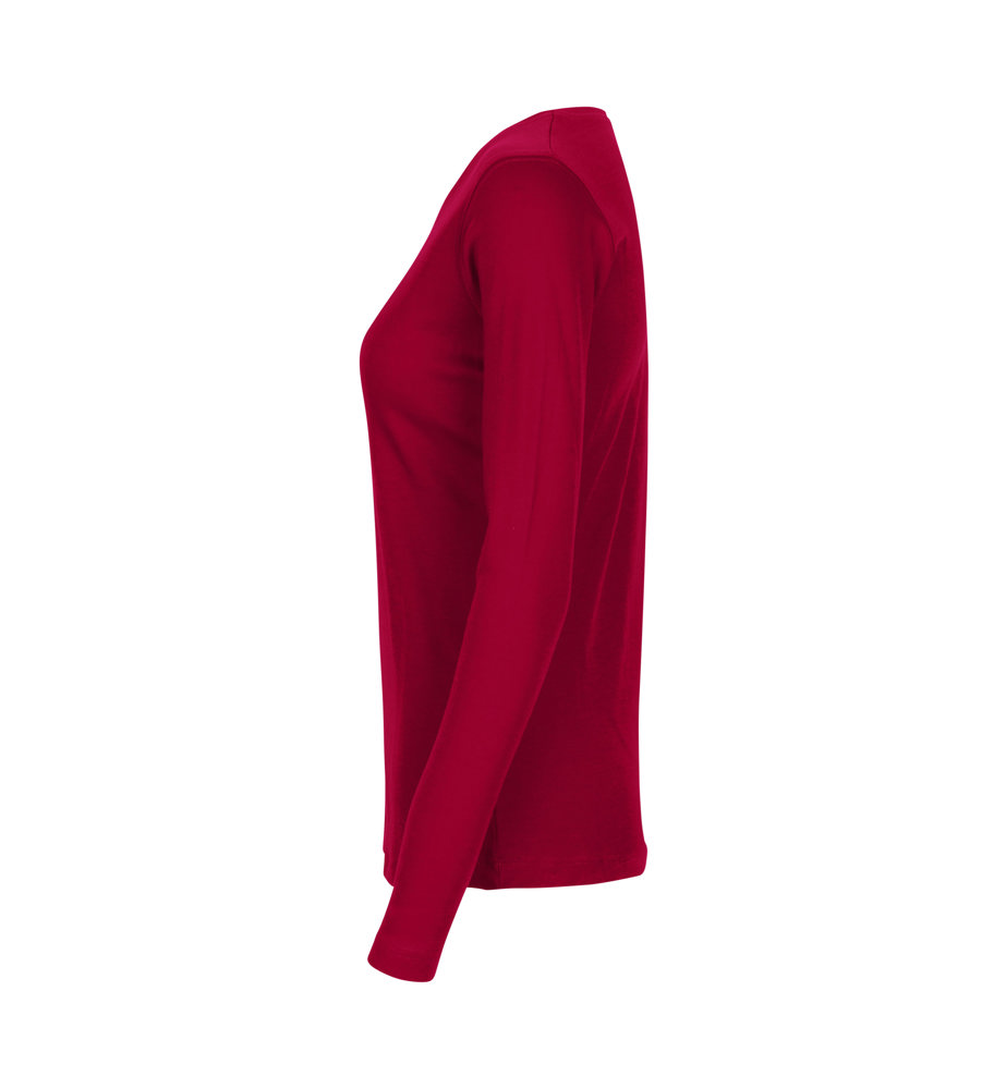 Interlock T-shirt | lange mouw | dames