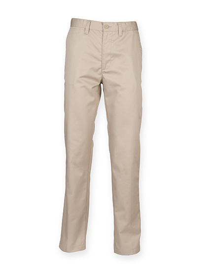 Henbury - Men´s 65/35 Poly/Cotton Chino - Stone