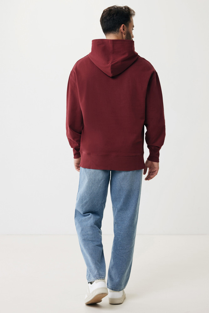 IQONIQ Yoho gerecycled katoen relaxed hoodie