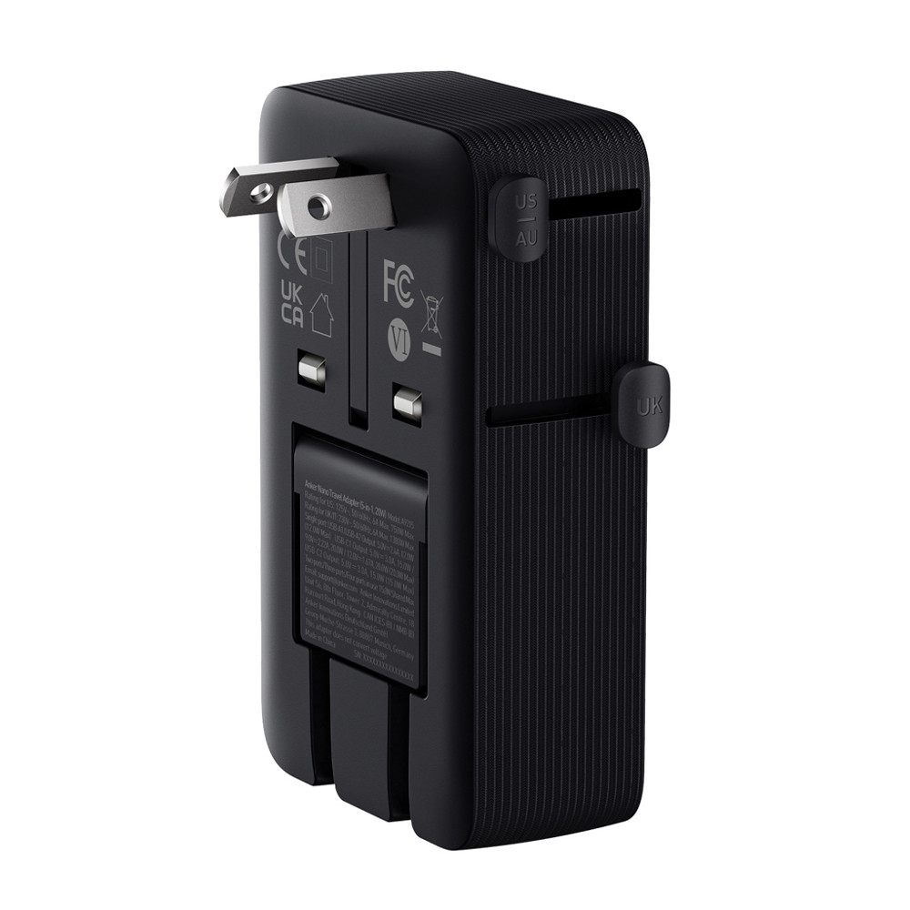 Anker Nano-reisadapter (5-in-1, 20 W)