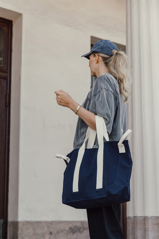 BEAU AWARE™ strandtas van 400gsm gerecycled canvas