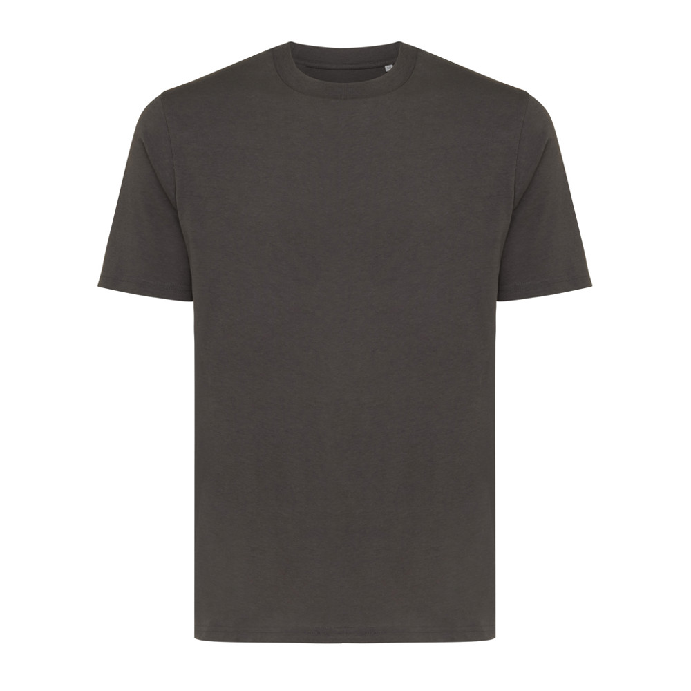 IQONIQ Sierra lichtgewicht gerecycled katoen t-shirt - antraciet (± PMS 19-3900 TCX)
