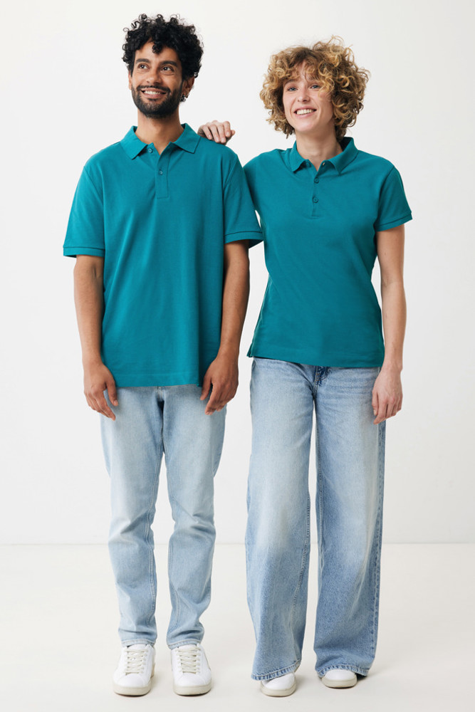 IQONIQ Yosemite gerecycled katoen pique polo