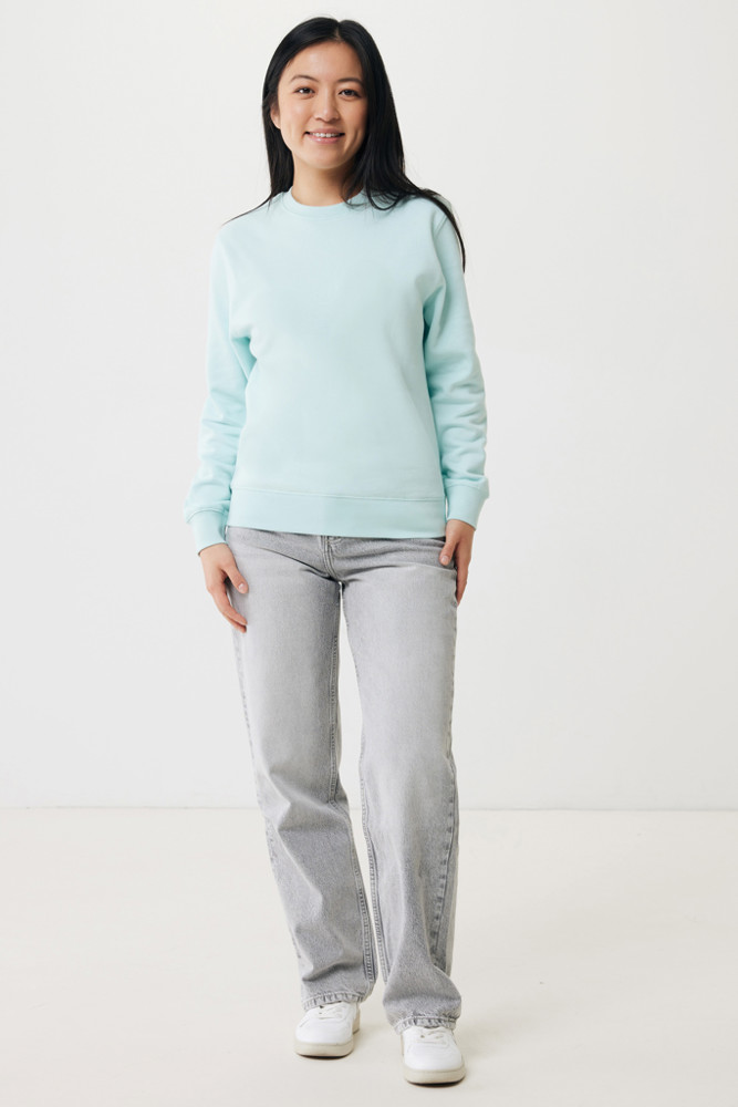 IQONIQ Etosha lichtgewicht gerecycled katoen sweater