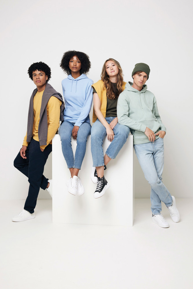 IQONIQ Jasper gerecycled katoen hoodie